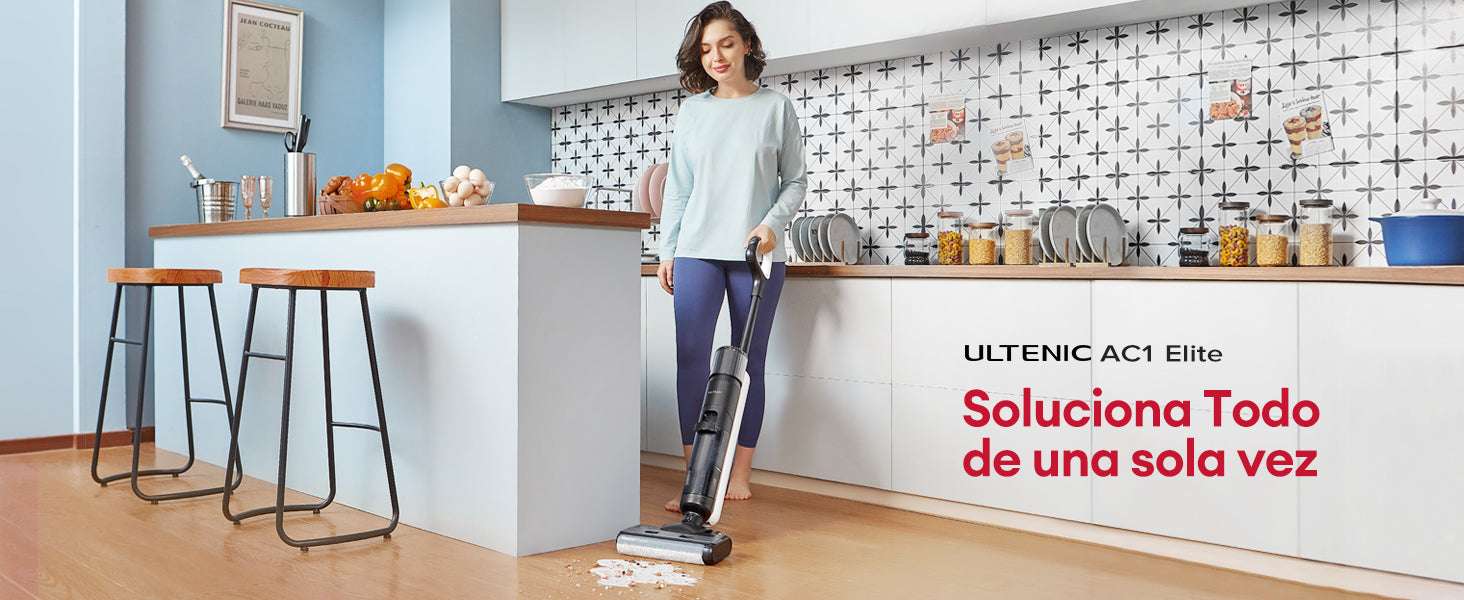 Reseña Ultenic AC1 Elite: ¿Vale la Pena Este Limpiador de Suelos Todo en Uno?