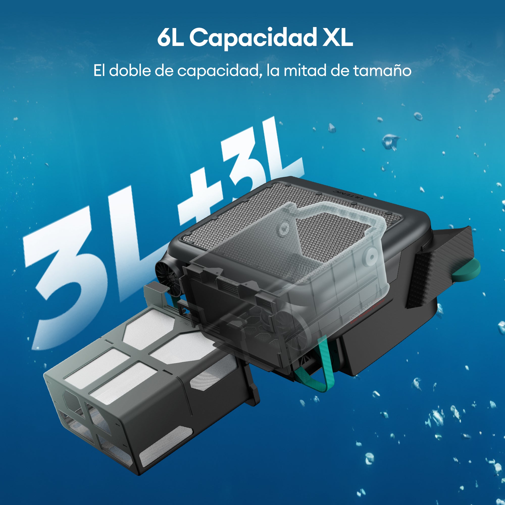 Ultenic Pooleco S1 Skimmer Robótico Solar para Piscinas