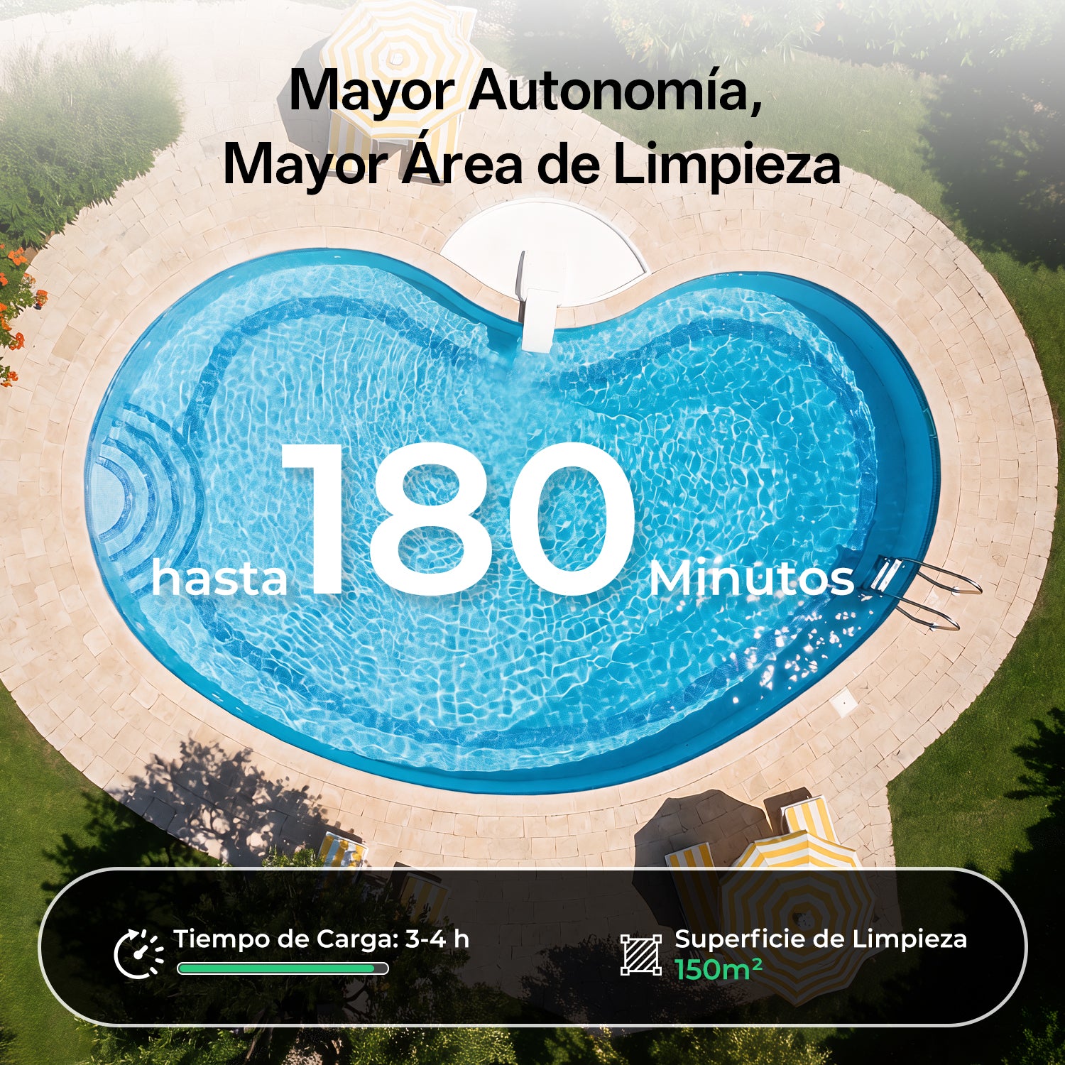 Ultenic Pooleco 30 Robots Limpiafondos Piscina