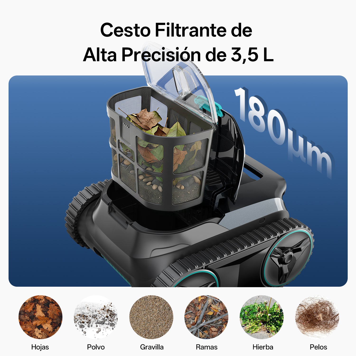 Ultenic Pooleco 30 Robots Limpiafondos Piscina