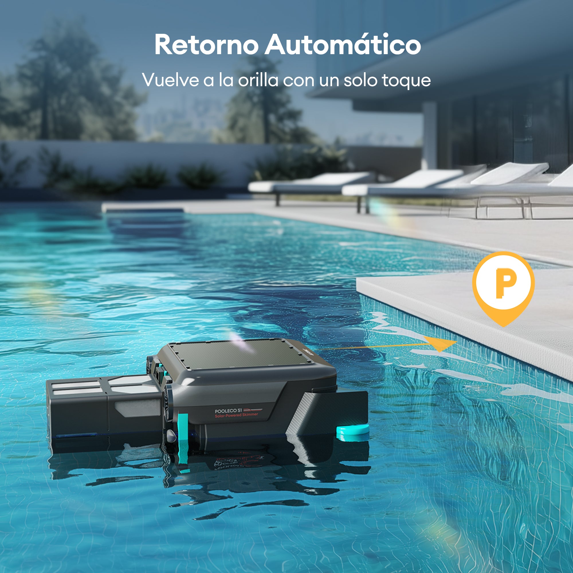 Ultenic Pooleco S1 Skimmer Robótico Solar para Piscinas