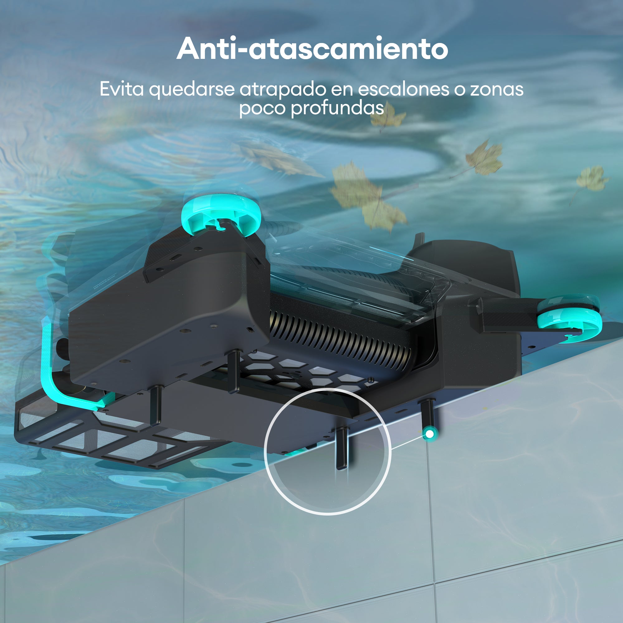 Ultenic Pooleco S1 Skimmer Robótico Solar para Piscinas
