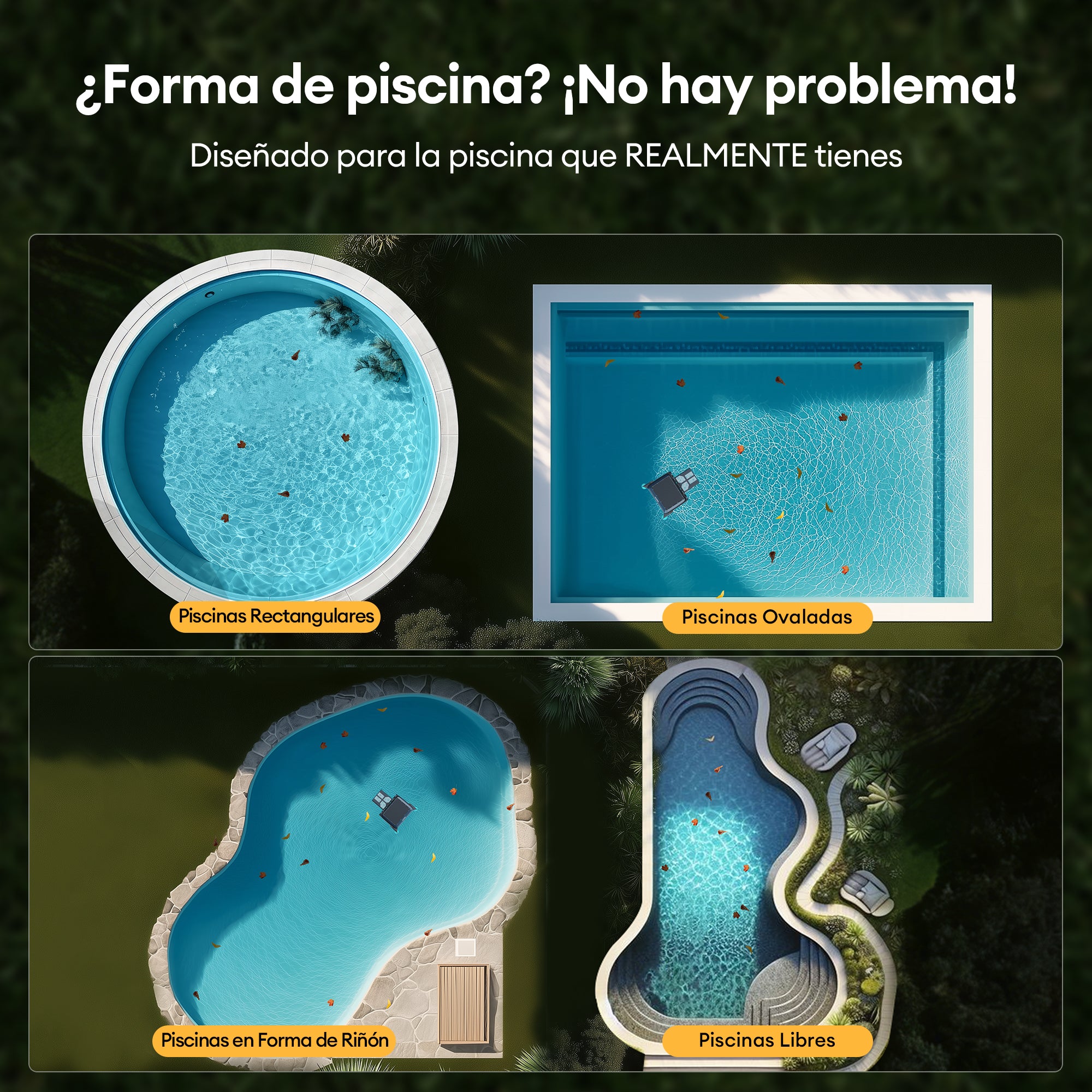 Ultenic Pooleco S1 Skimmer Robótico Solar para Piscinas