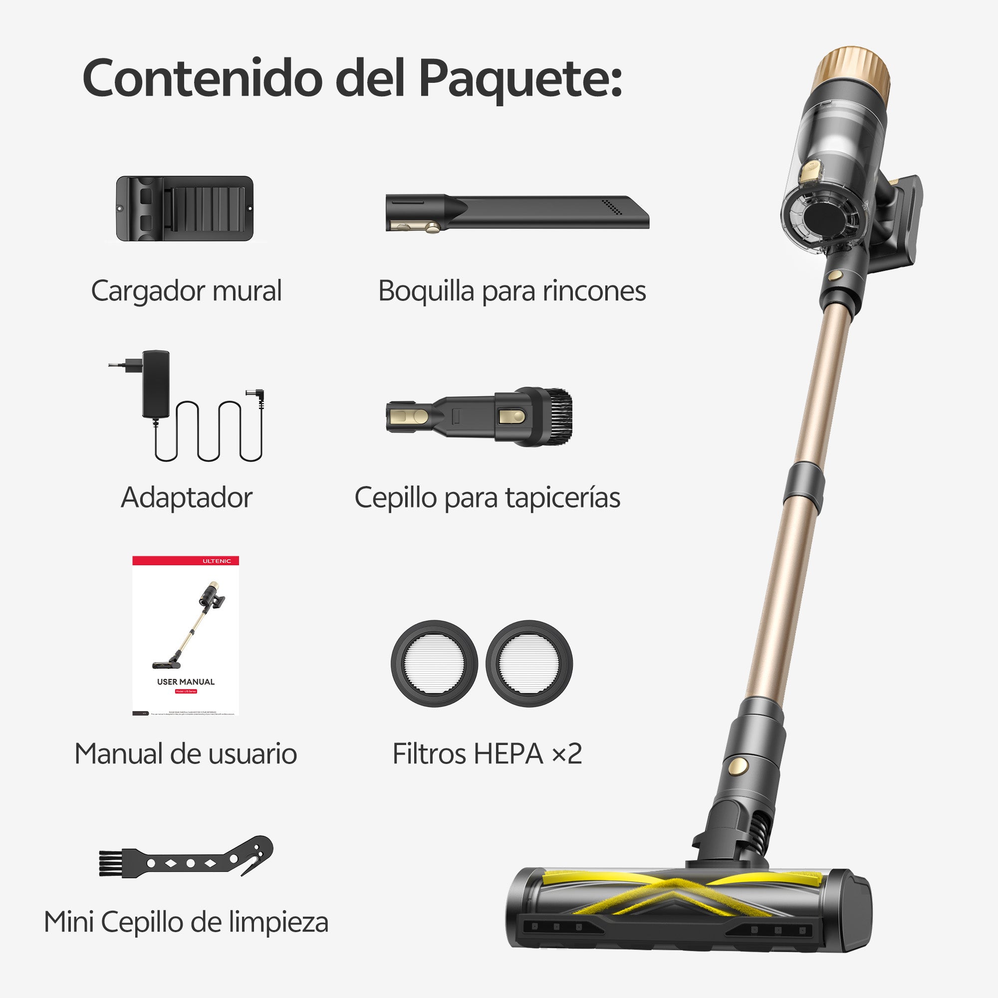 Ultenic U15 Aspiradora sin Cable