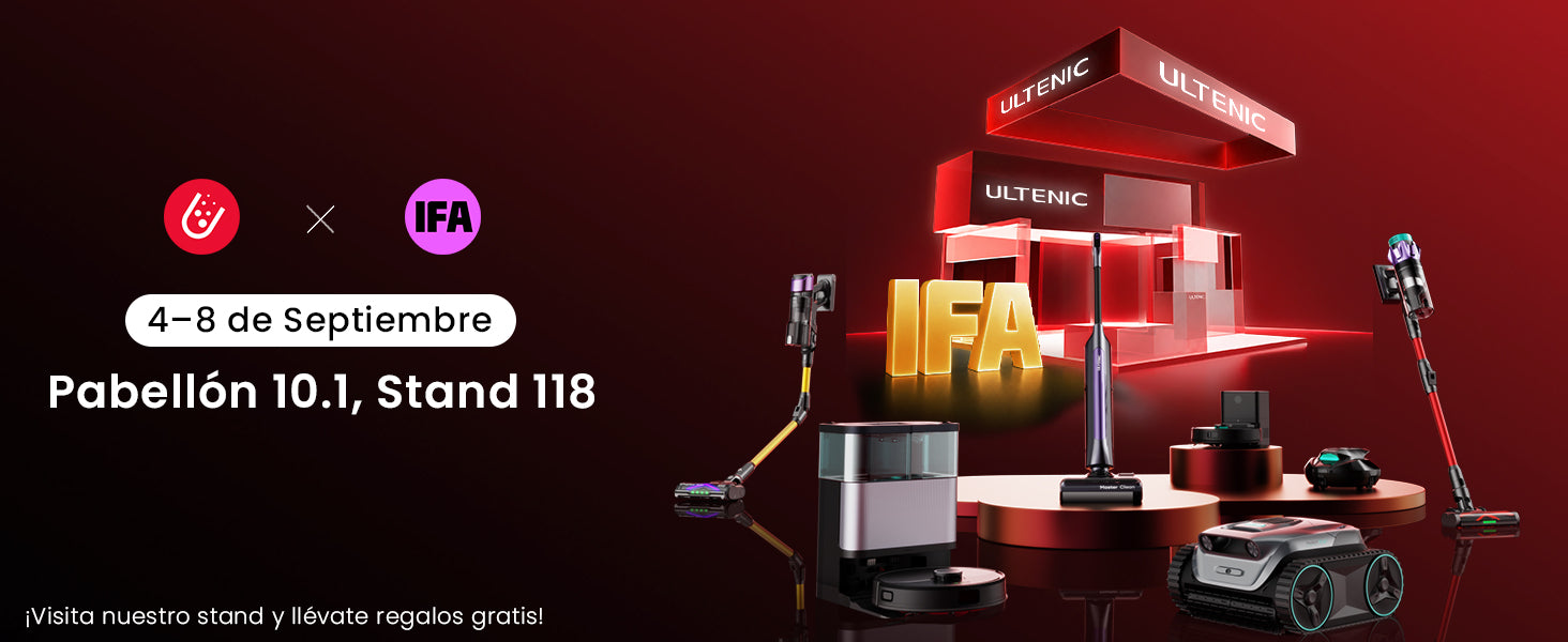 Ultenic en IFA 2026: descubre soluciones de limpieza más inteligentes en Berlín