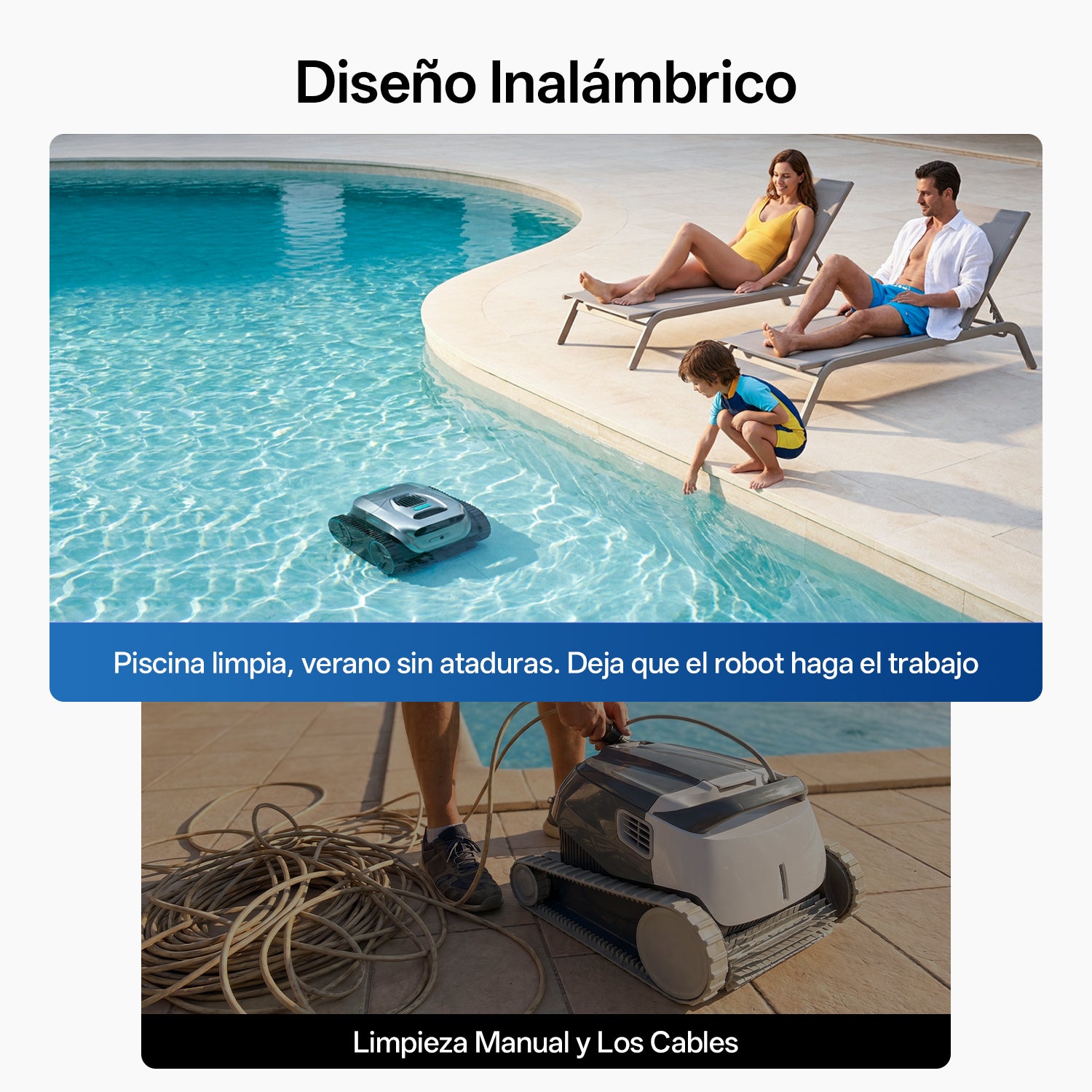 Ultenic Pooleco 30 Robots Limpiafondos Piscina