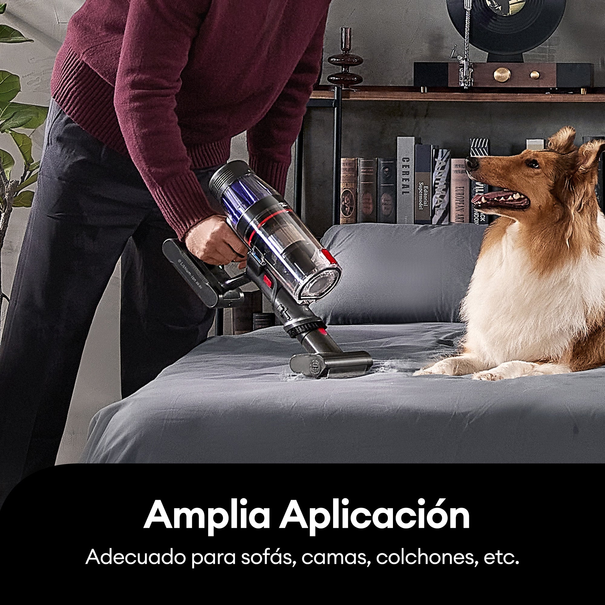Ultenic U16 Flex Aspiradora sin Cable: GreenEye™ y Tubo Plegable