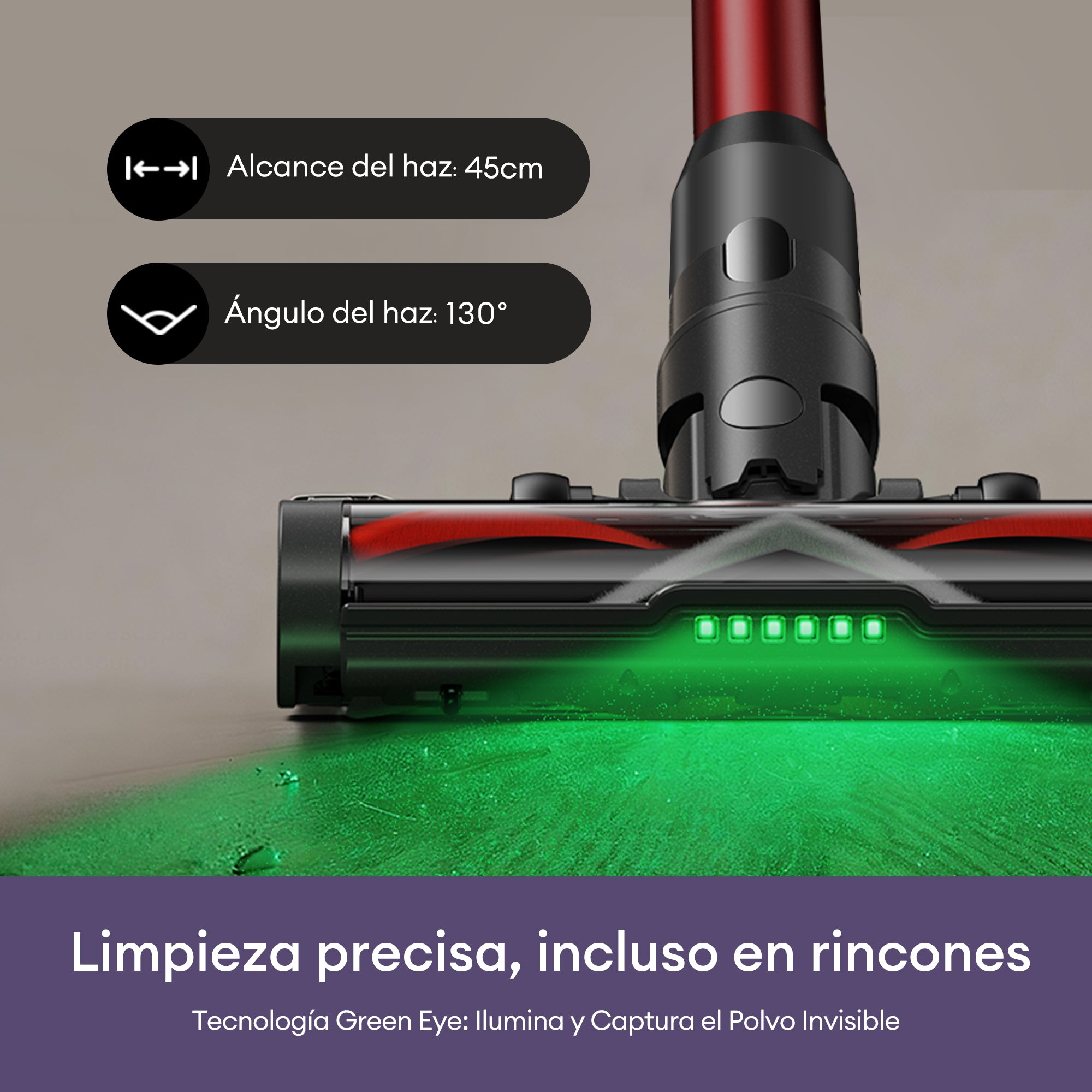 Ultenic U18 PowerPro | Aspiradora sin Cable 55KPa Oficial
