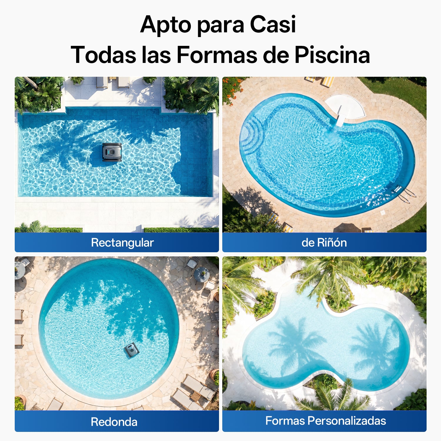 Ultenic Pooleco 30 Robots Limpiafondos Piscina