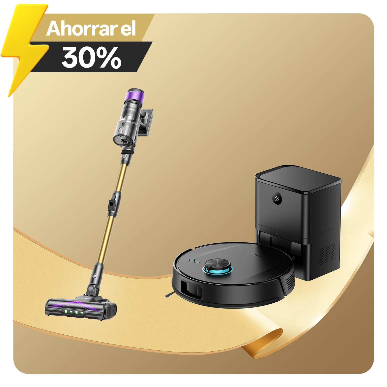 Ultenic U20 Aspiradora sin Cable - Superventas del Black Friday