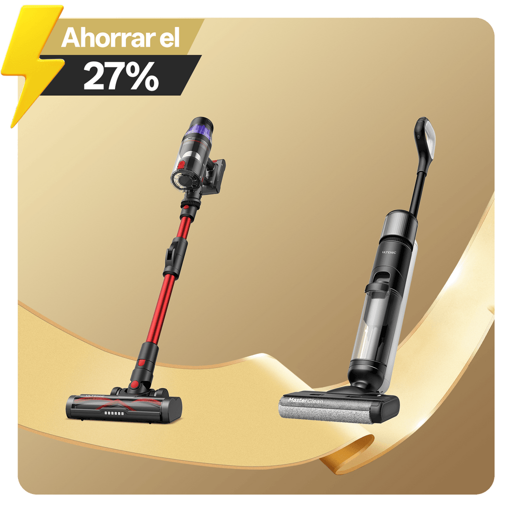Ultenic AC1 Elite: Aspiradora Escoba que Friega y Seca	Auto-Limpieza