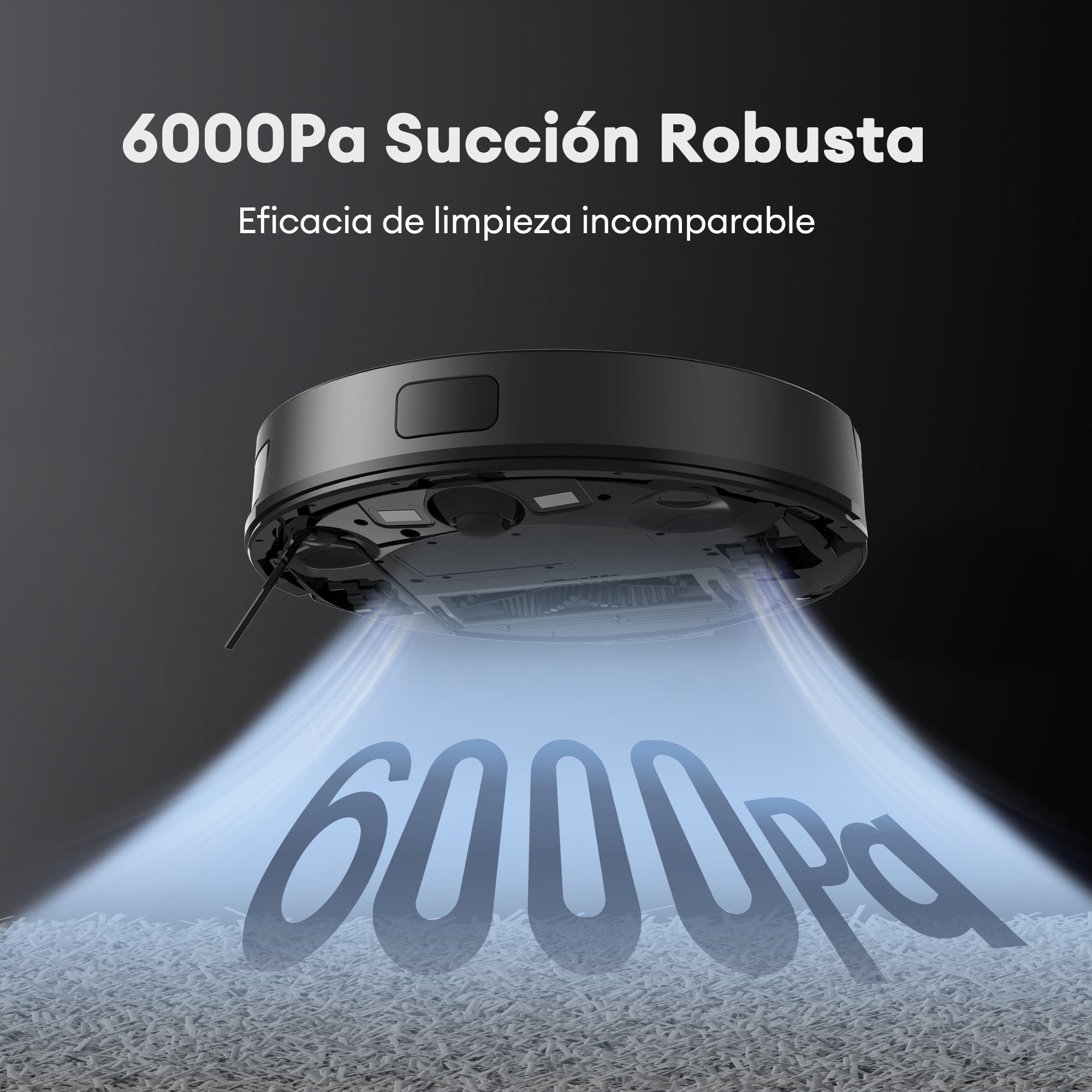 Aspirador de pó robô Ultenic D10 e esfregão de chão: LiDAR e sucção 5000Pa
