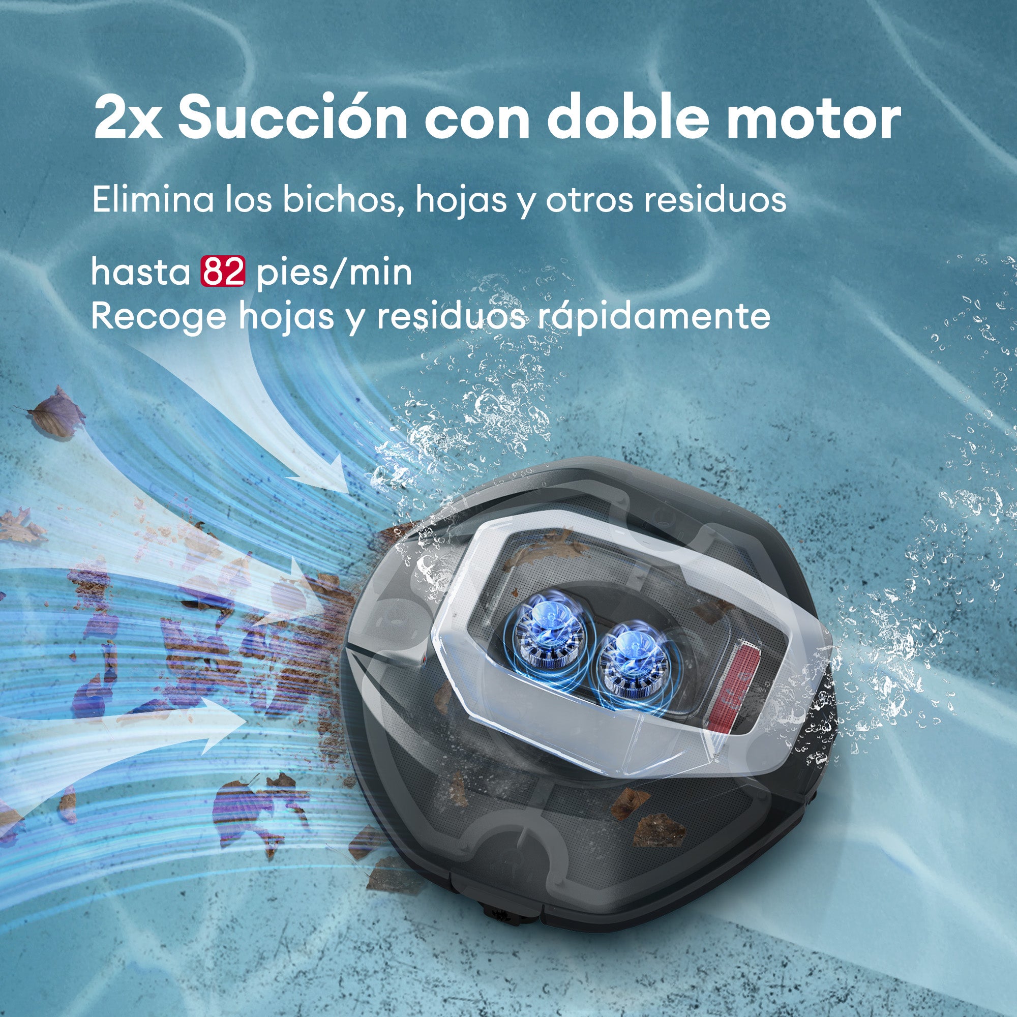 Robôs limpadores de piscina Ultenic Pooleco série 10