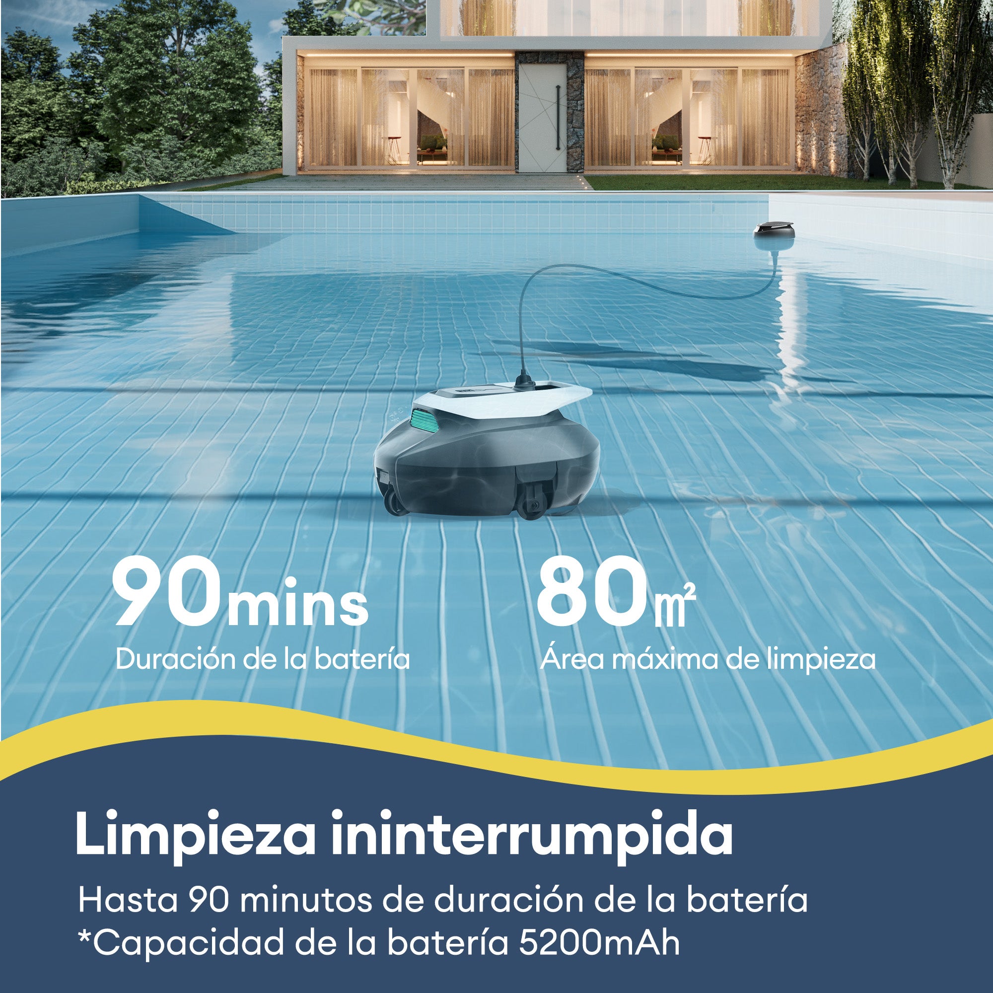 Robôs limpadores de piscina Ultenic Pooleco série 10