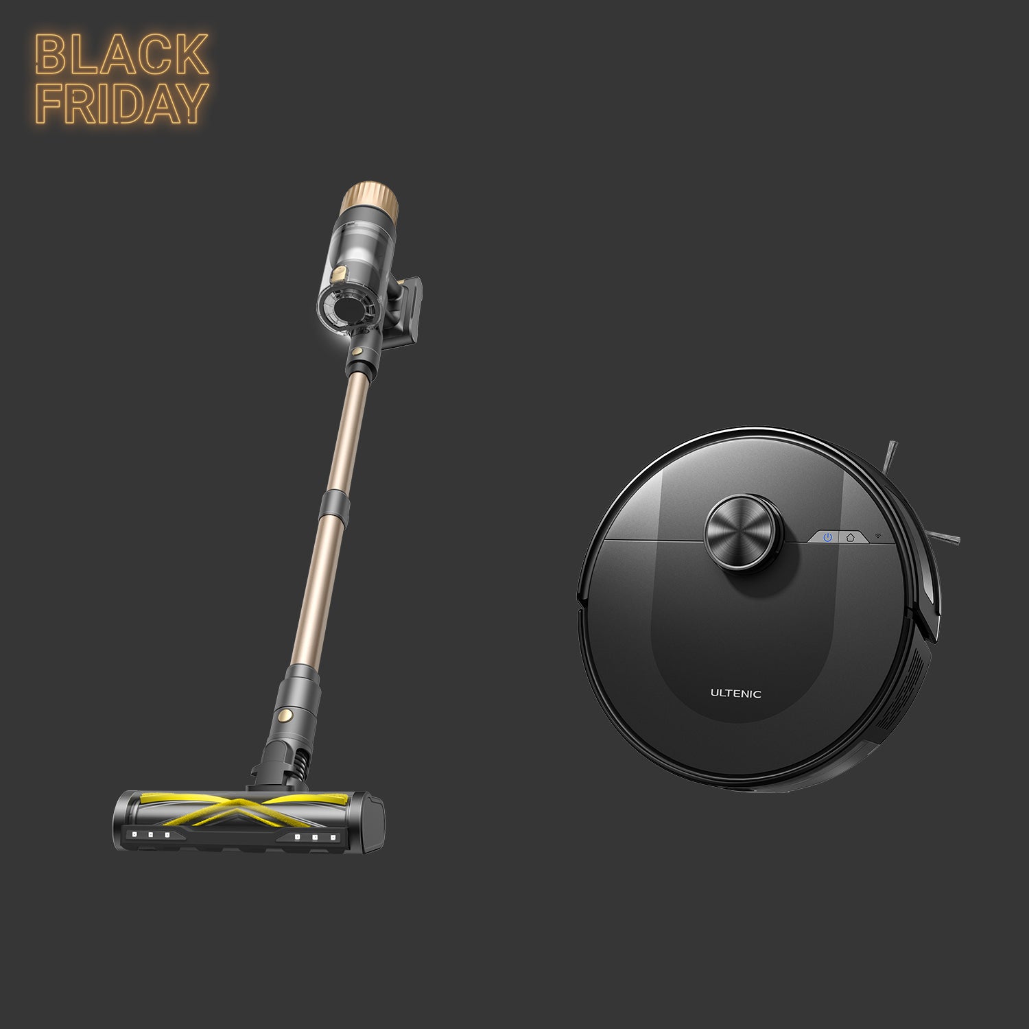 Ultenic U15 Aspiradora sin Cable: 50KPa y Tecnología GreenEye™